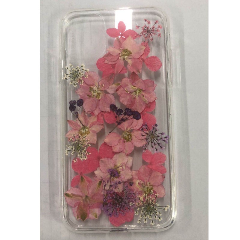 Dried Flower Epoxy Phone Case, Glitter Epoxy Case